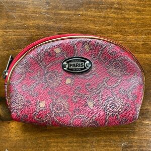 Original Paris Design Red Cosmetic Bag